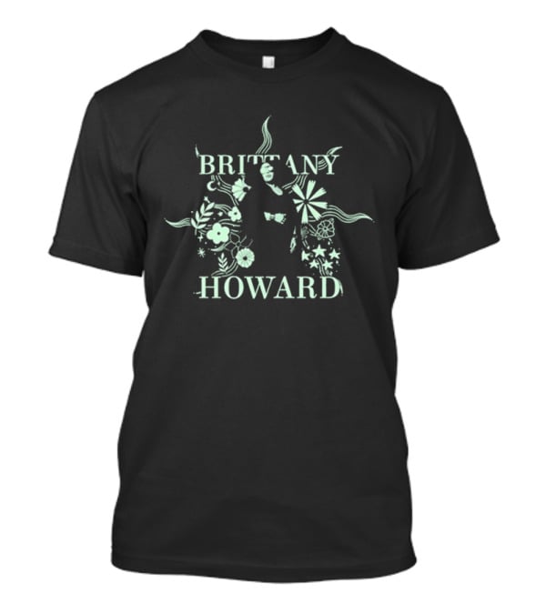 BRITTANY HOWARD Flower And Stars Motif T-Shirt