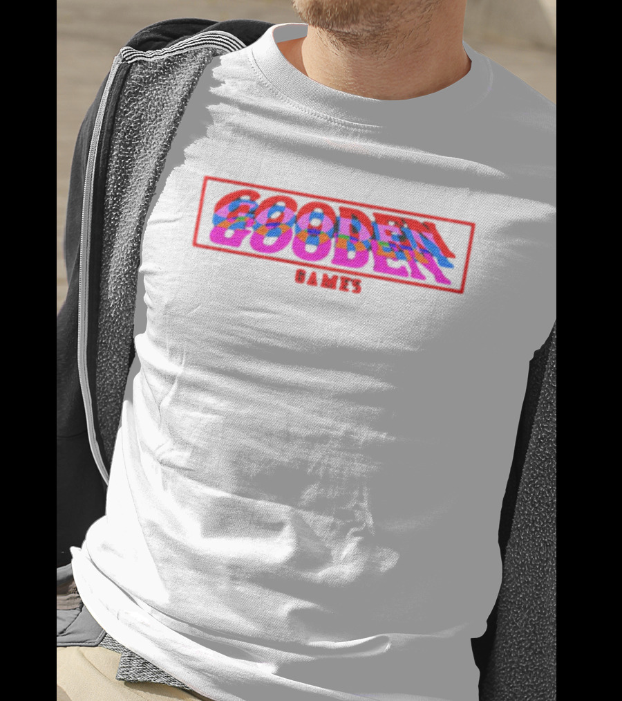 Drew Gooden Merch Gooden Games Glitch Text T-Shirt