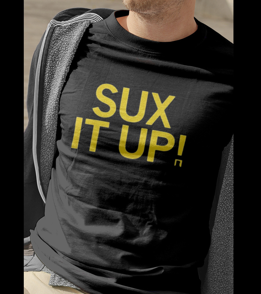 Raygun Sux It Up Slogan T-Shirt