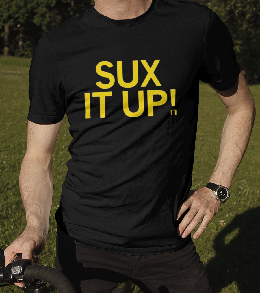 Raygun Sux It Up Slogan T-Shirt