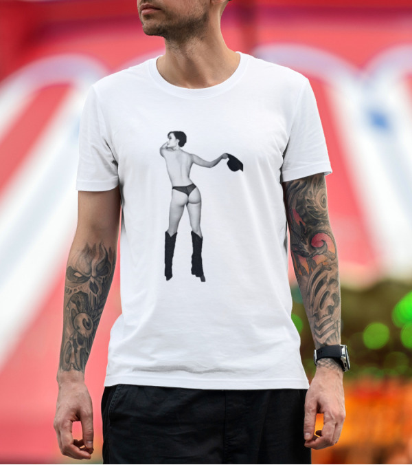 Premium T-Shirt: Harli Cowboy Boots Photographic T-Shirt Harli Cowboy Boots Photographic T-Shirt