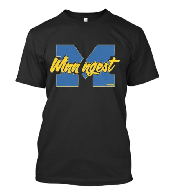 Michigan Wolverines Winningest Block M T-Shirt