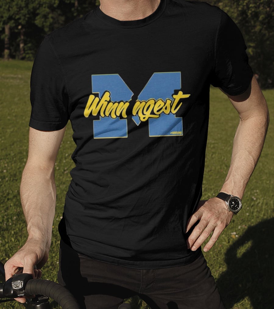 Michigan Wolverines Winningest Block M T-Shirt