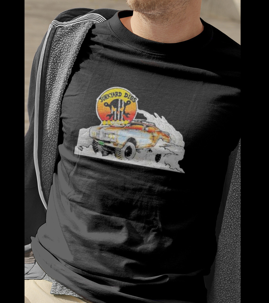 Junkyard Digs Explosive 1968 Lemans Adventure T-Shirt