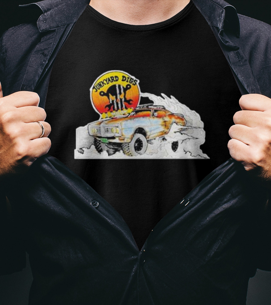 Junkyard Digs Explosive 1968 Lemans Adventure T-Shirt