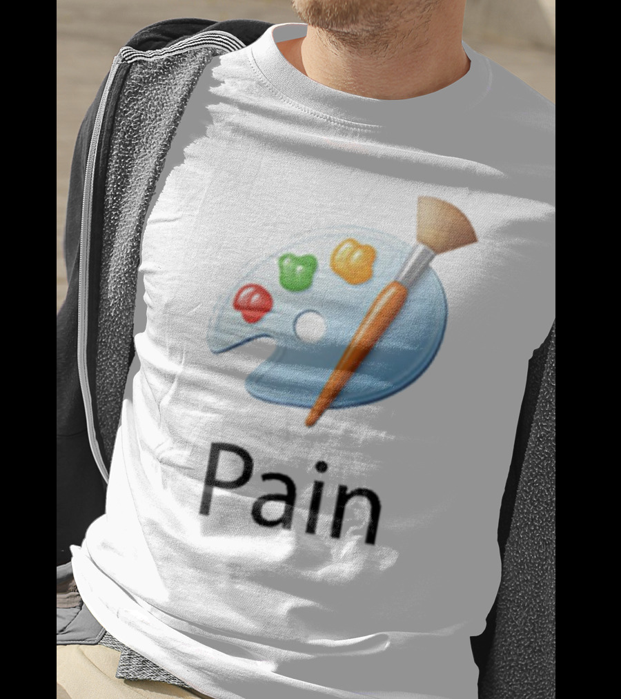 Pain Microsoft Paint Palette Brush T-Shirt