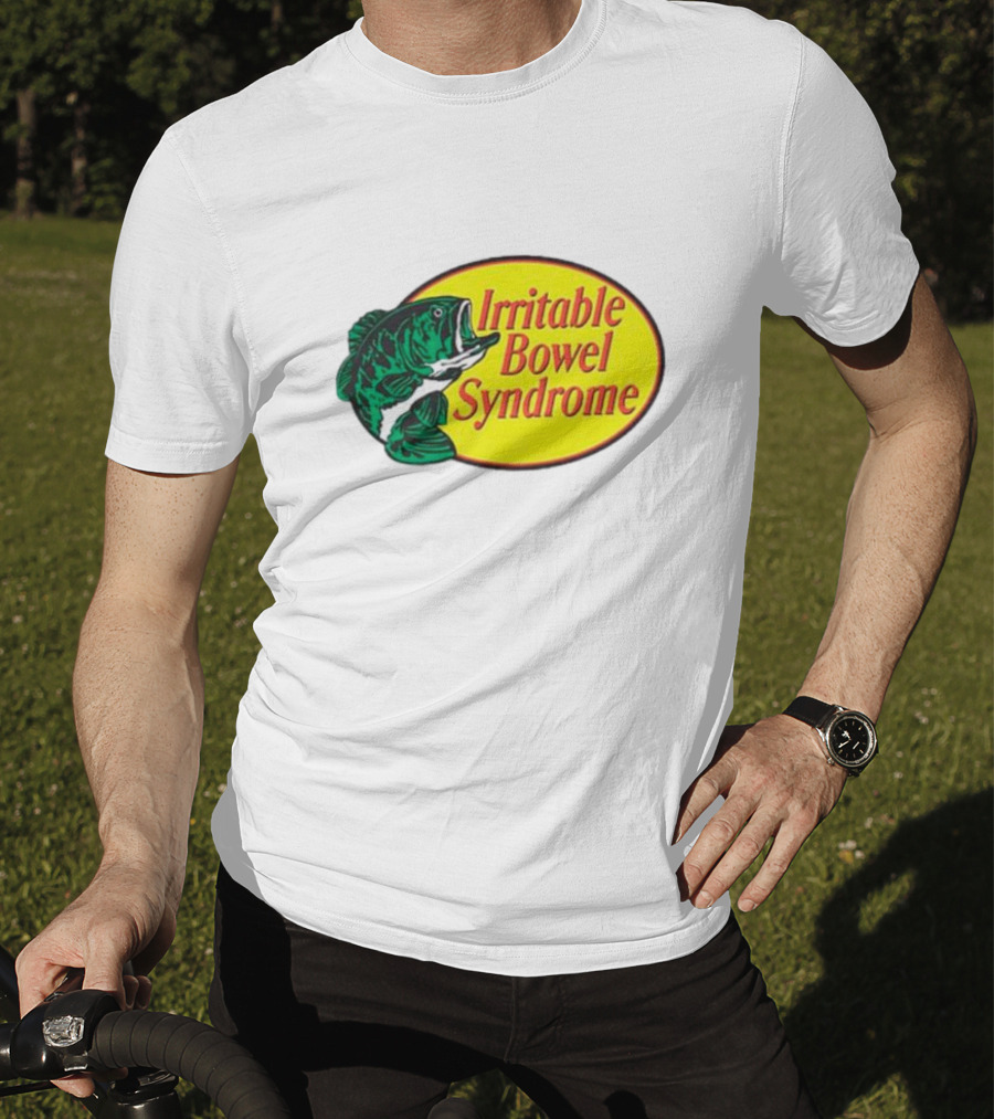 Irritable Bowel Syndrome Bass Fish T-Shirt