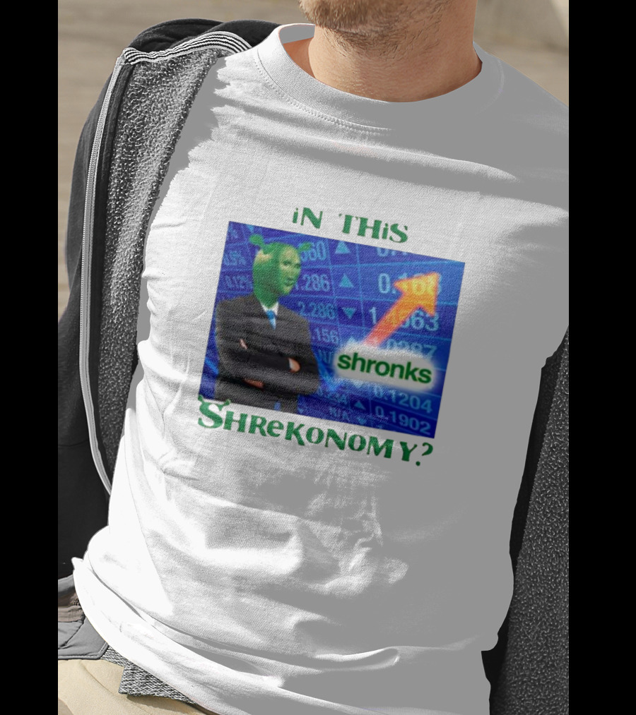 In This Shrekonomy Shronks Stock Market T-Shirt