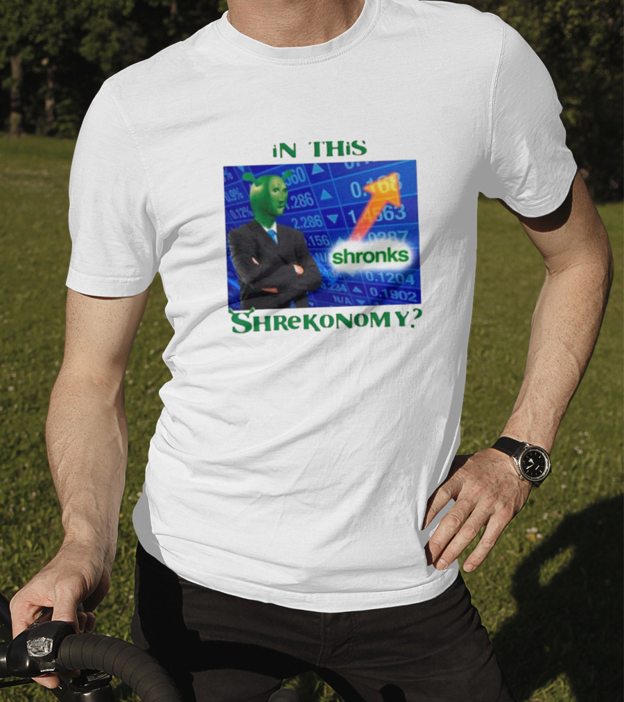 In This Shrekonomy Shronks Stock Market T-Shirt