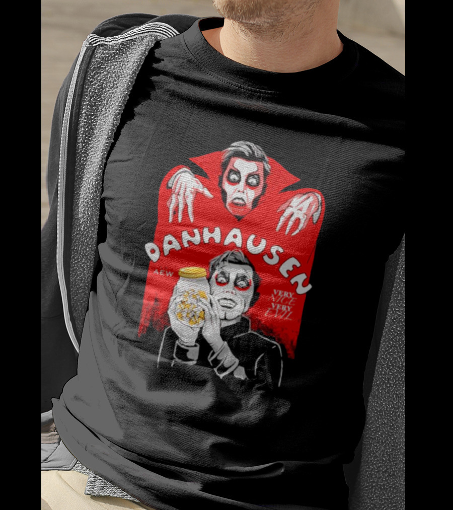 AEW Danhausen Very Nice Very Evil Faust T-Shirt