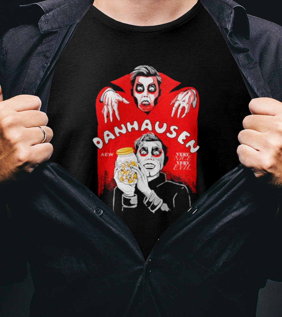 AEW Danhausen Very Nice Very Evil Faust T-Shirt