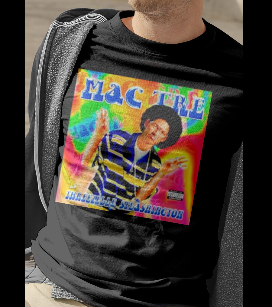 Mac Tre Is Threezelle Splashington Vibrant Hip-Hop T-Shirt