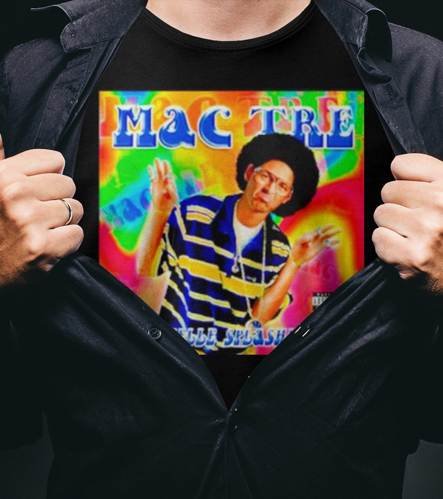 Mac Tre Is Threezelle Splashington Vibrant Hip-Hop T-Shirt