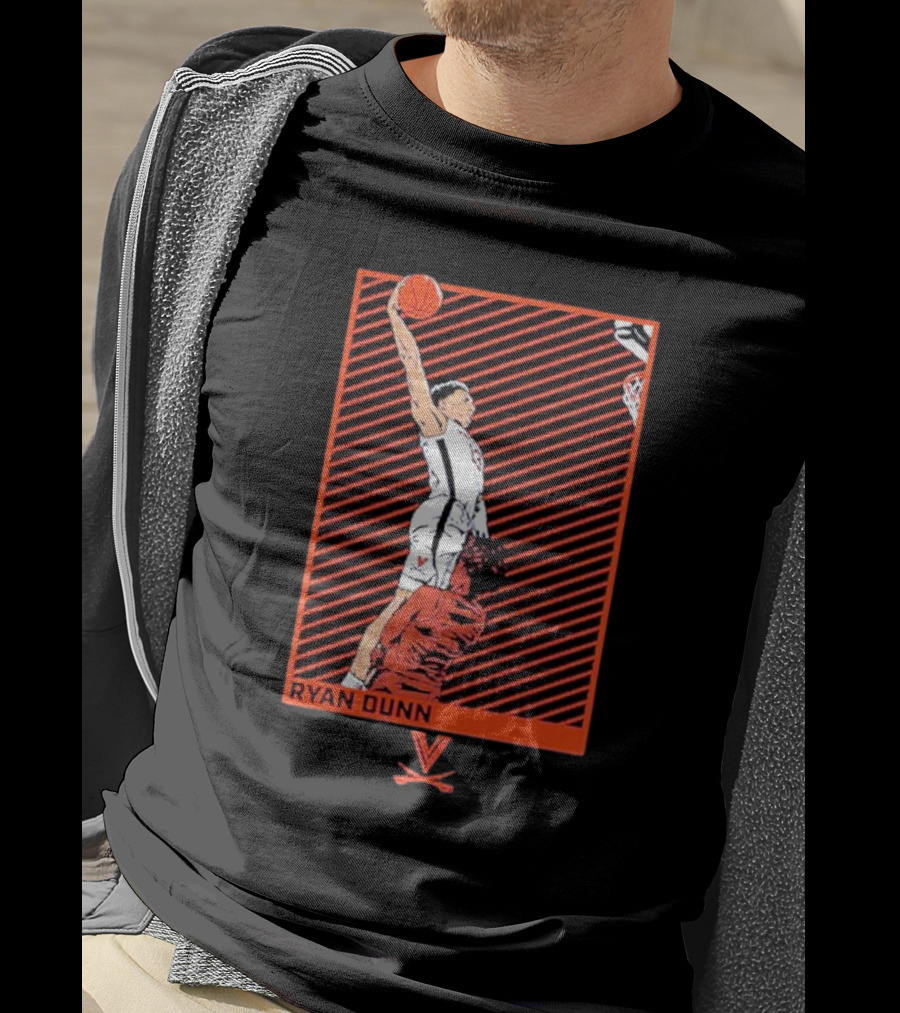 Ryan Dunn UVA Basketball Dunk T-Shirt