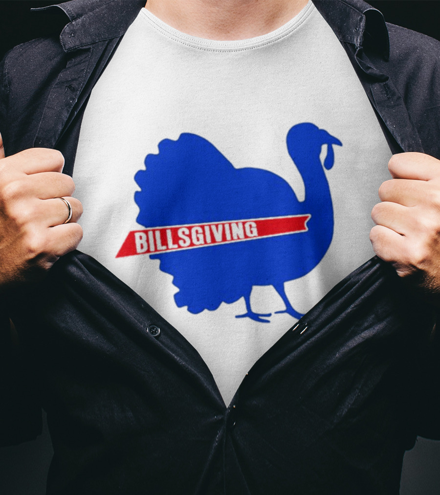 Buffalo Bills Thanksgiving Turkey Billsgiving T-Shirt