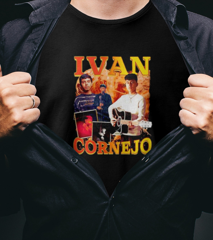 Ivan Cornejo Vintage Music Collage T-Shirt