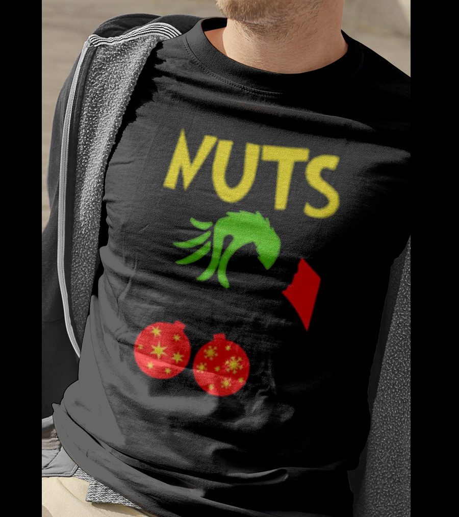 Nuts Grinch Christmas Couples Baby T-Shirt