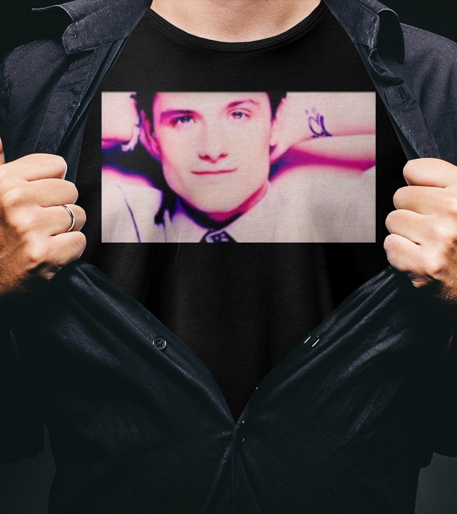 Josh Hutcherson Whistle Iconic Pose T-Shirt