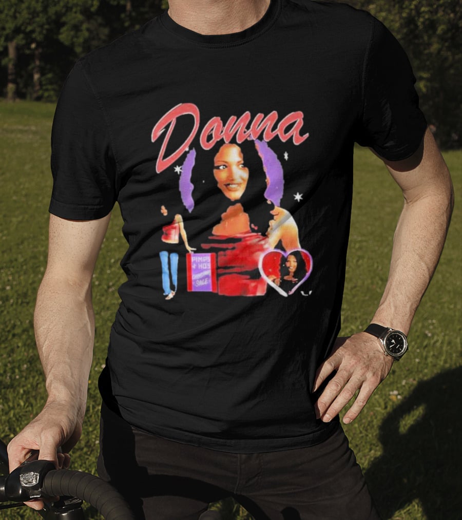 Donna Pimps N Hos Double Single T-Shirt