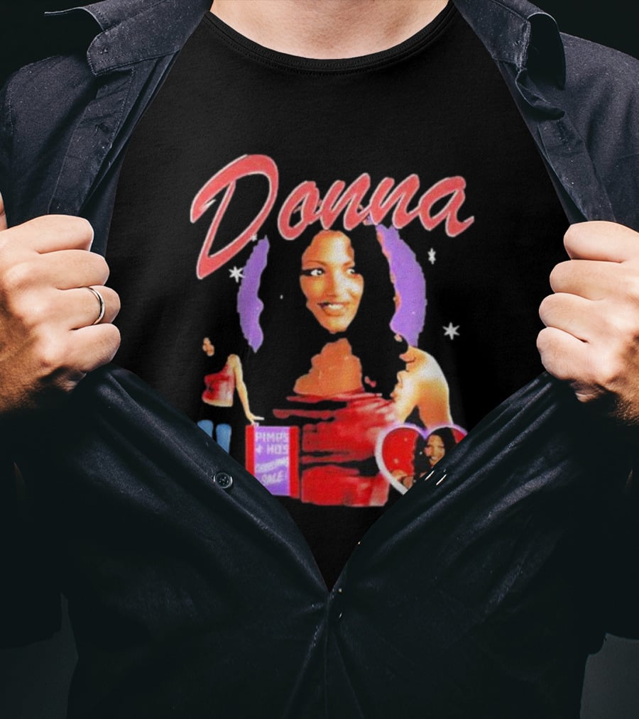 Donna Pimps N Hos Double Single T-Shirt