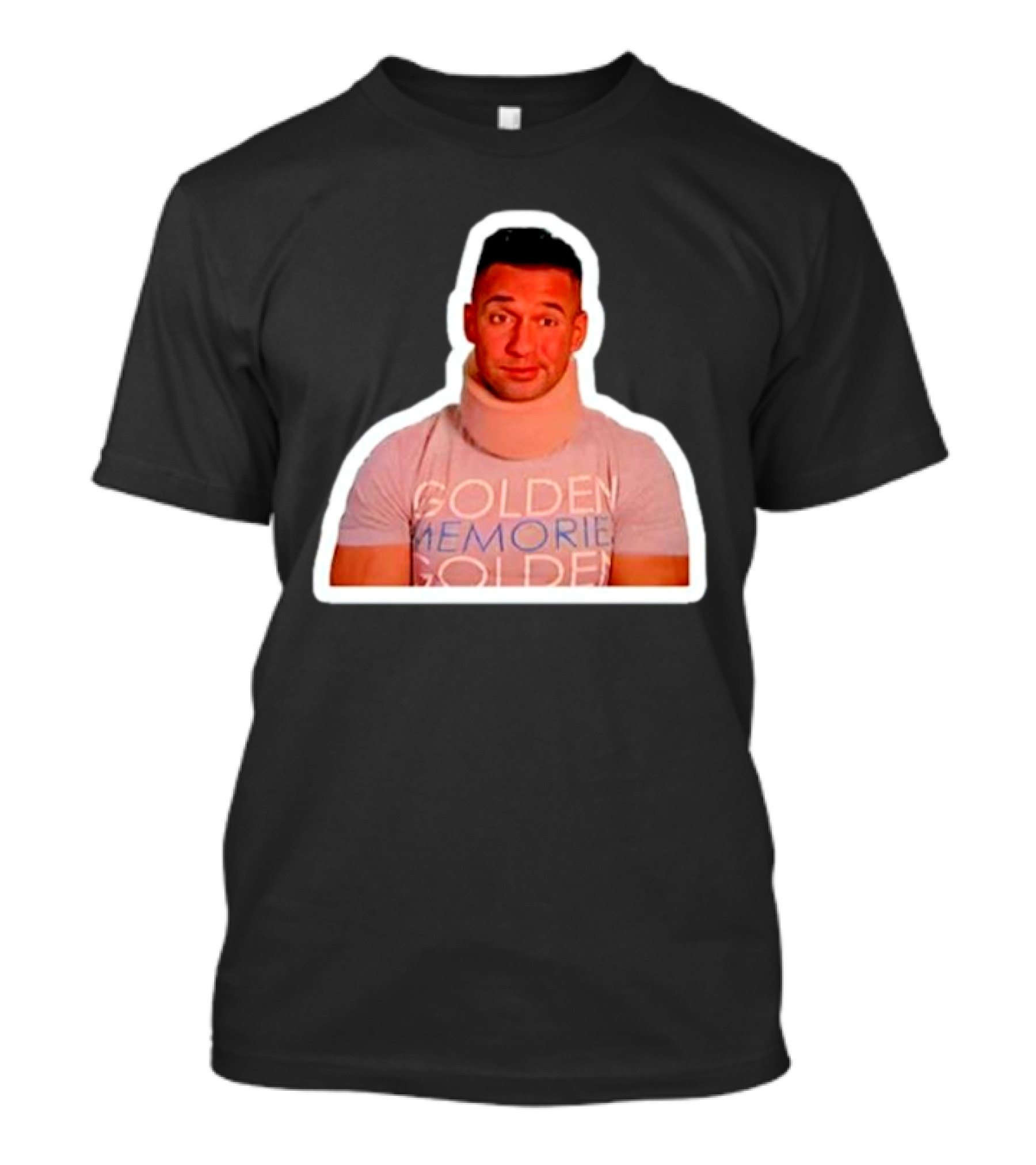 Golden Memories Mike Sorrentino Neck Brace T-Shirt