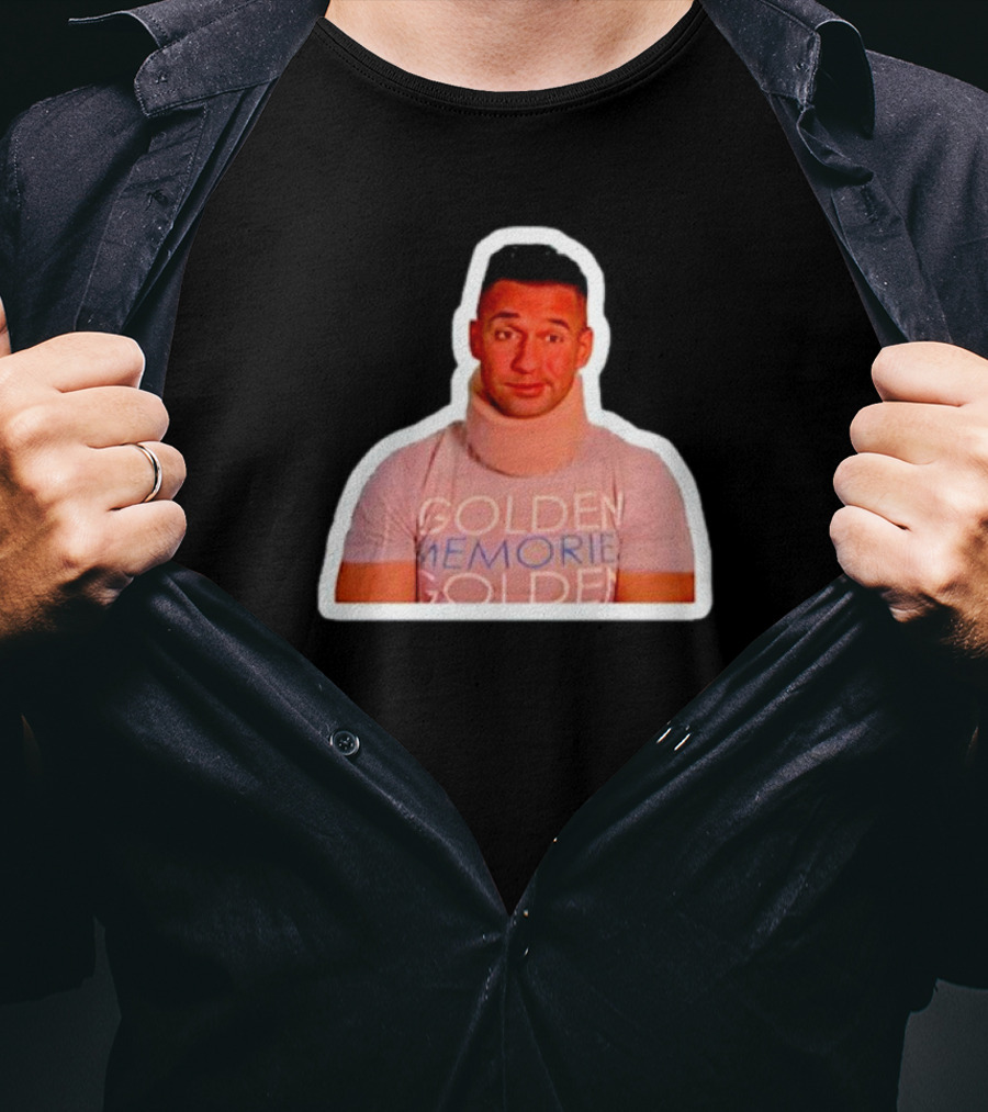 Golden Memories Mike Sorrentino Neck Brace T-Shirt