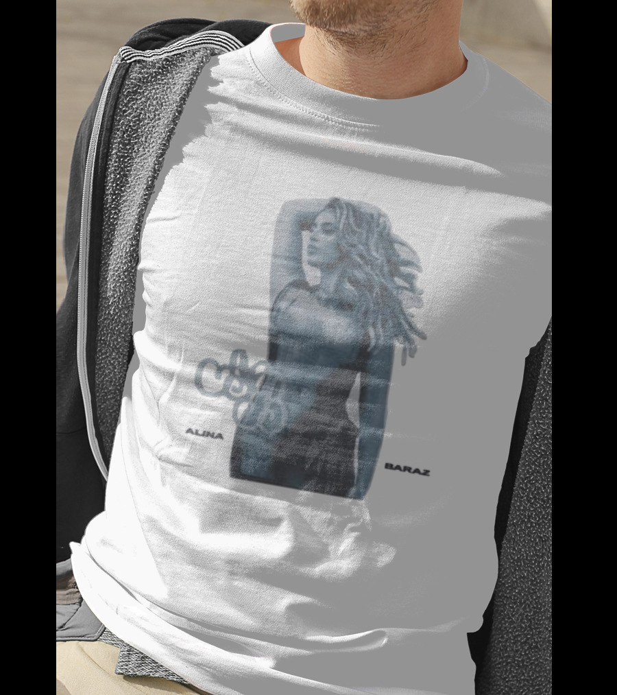 Alina Baraz Blue CBGB Photo T-Shirt