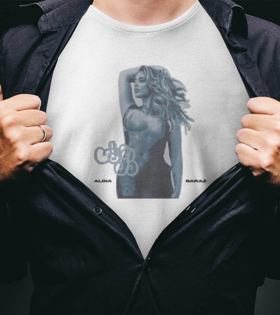Alina Baraz Blue CBGB Photo T-Shirt