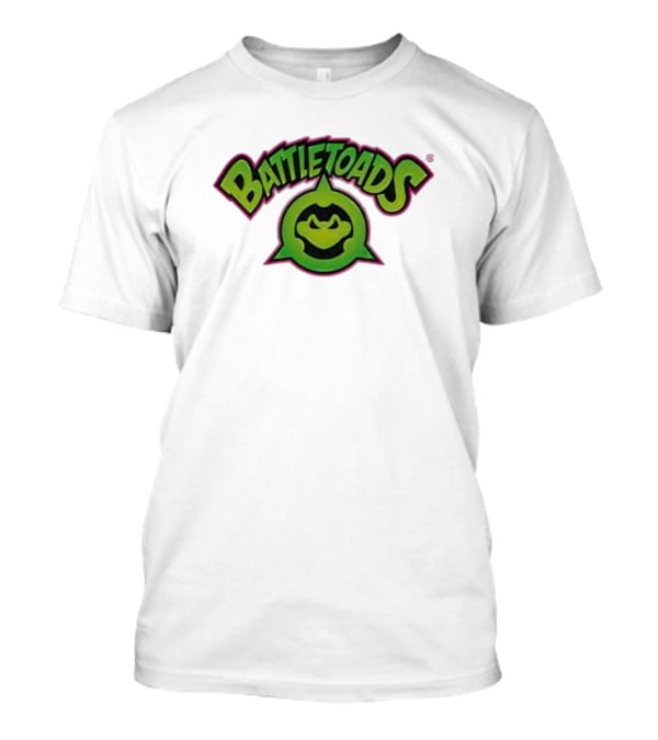 Battletoads Green Logo Frog Emblem T-Shirt