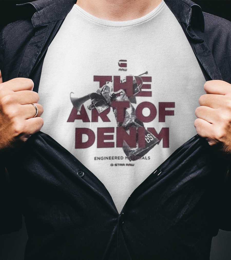 The Art Of Denim Engineered Garments G-Station Radio T-Shirt