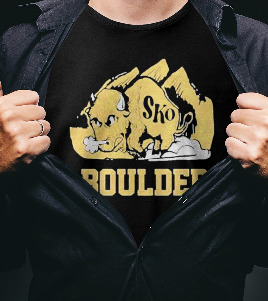 Vintage Sko Boulder Golden Buffalo T-Shirt