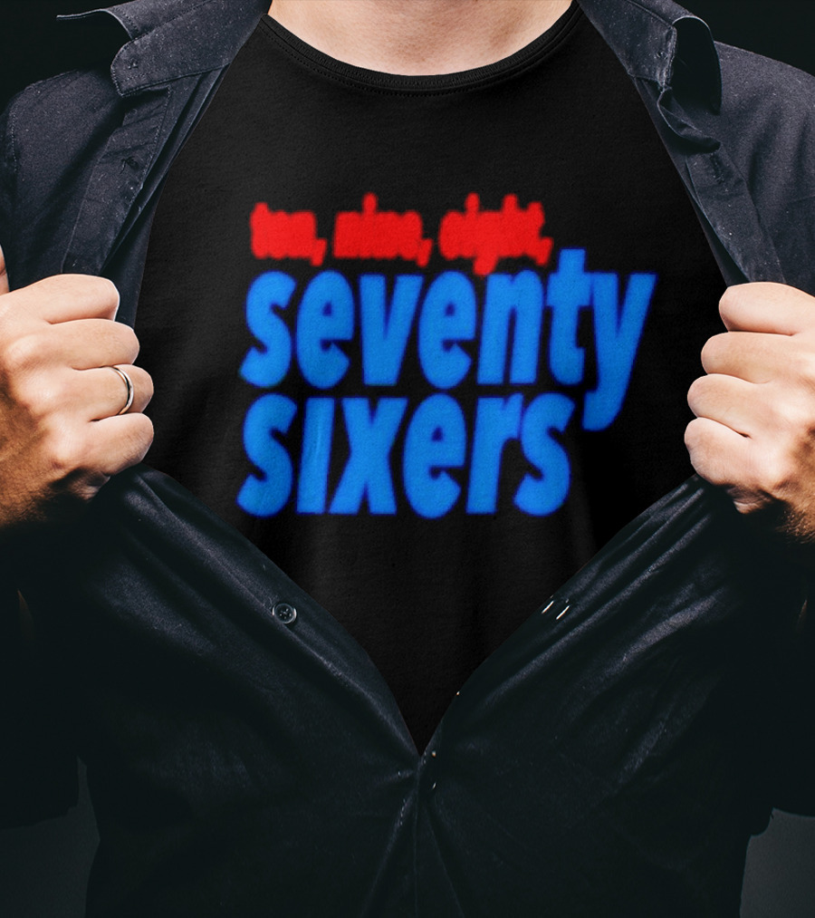 Ten Nine Eight Seventy Sixers T-Shirt