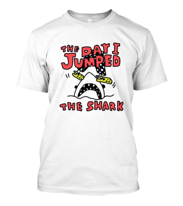 The Day I Jumped The Shark With Diving Fins T-Shirt