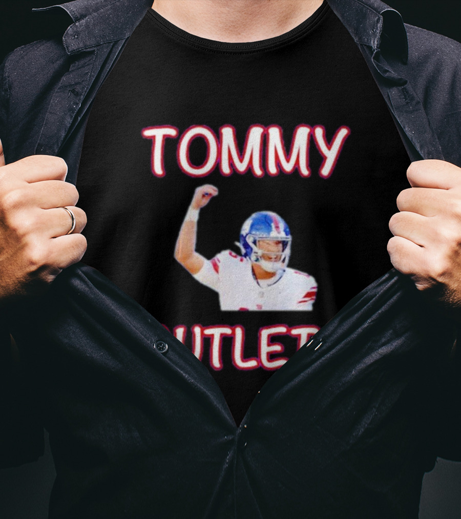 TOMMY CUTLETS Football Player Gesture T-Shirt