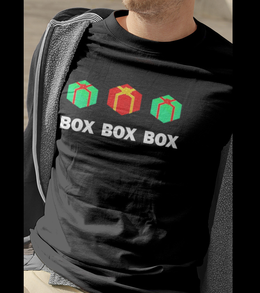 Box Box Box Christmas Gift T-Shirt