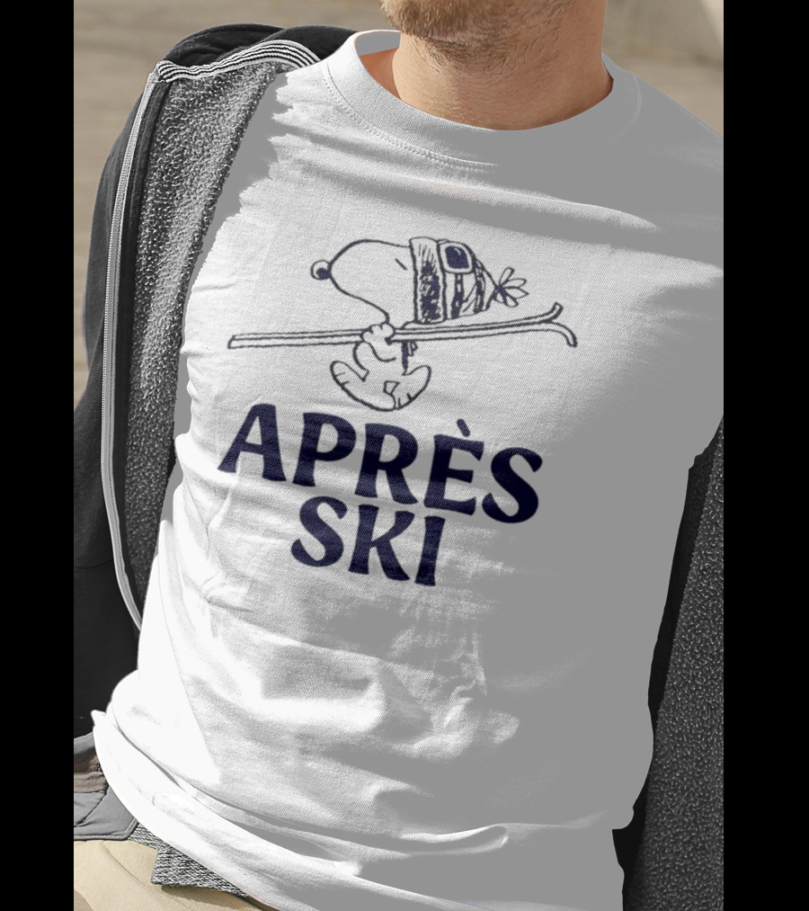 Snoopy Après Ski Winter Fun T-Shirt
