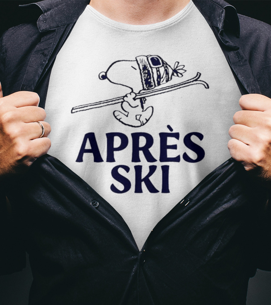 Snoopy Après Ski Winter Fun T-Shirt