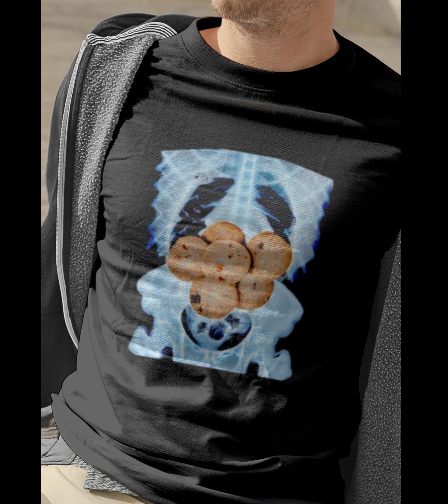Uncle’s X-Ray Cookies Inside Skeleton Bones T-Shirt