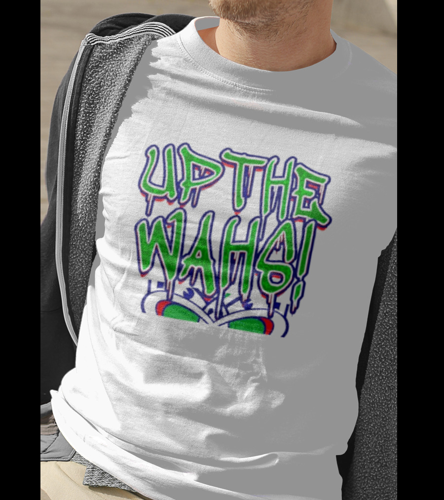 Up The Wahs NZ Warriors Rugby League Fan Supporter's T-Shirt