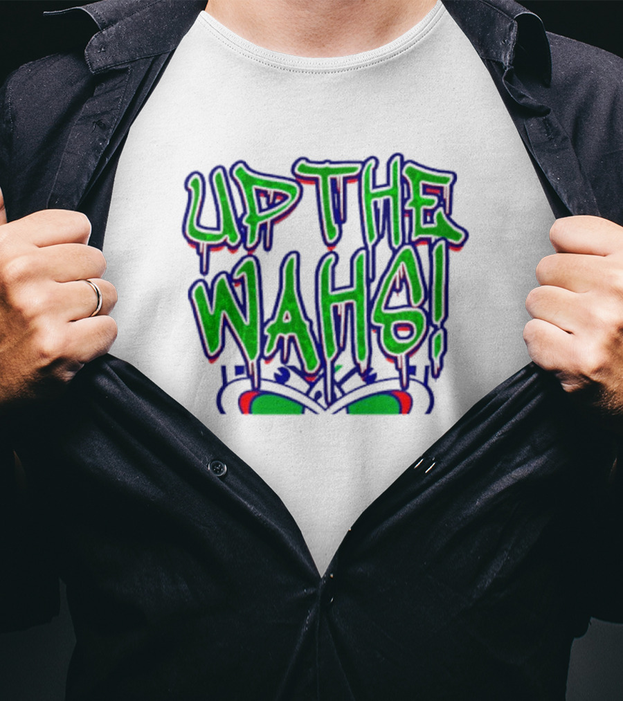 Up The Wahs NZ Warriors Rugby League Fan Supporter's T-Shirt
