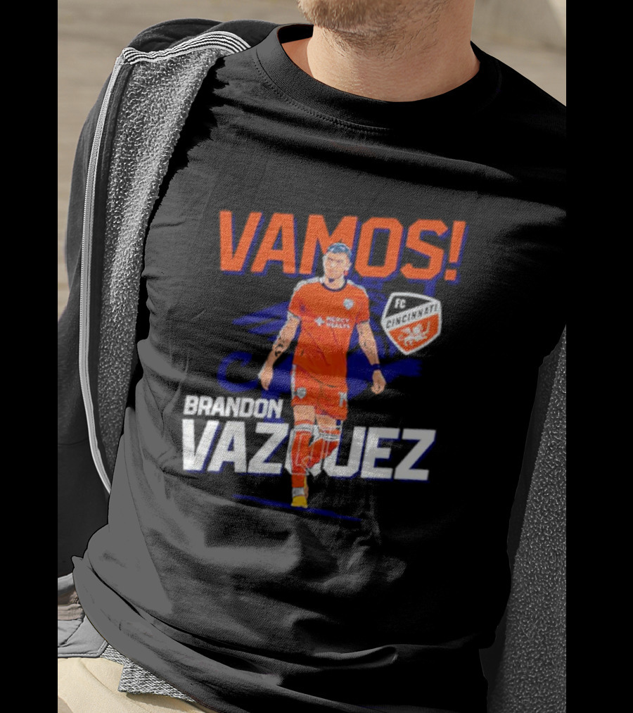 VAMOS Brandon Vazquez FC Cincinnati T-Shirt