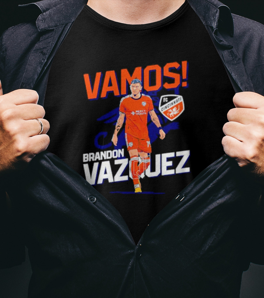 VAMOS Brandon Vazquez FC Cincinnati T-Shirt