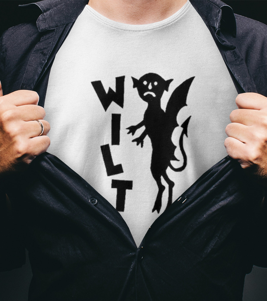 Wilt Demon Graphic Black T-Shirt