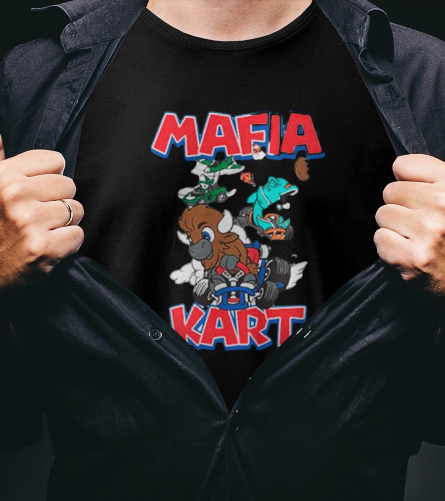Buffalo Bills Mafia Kart Racing Adventure T-Shirt