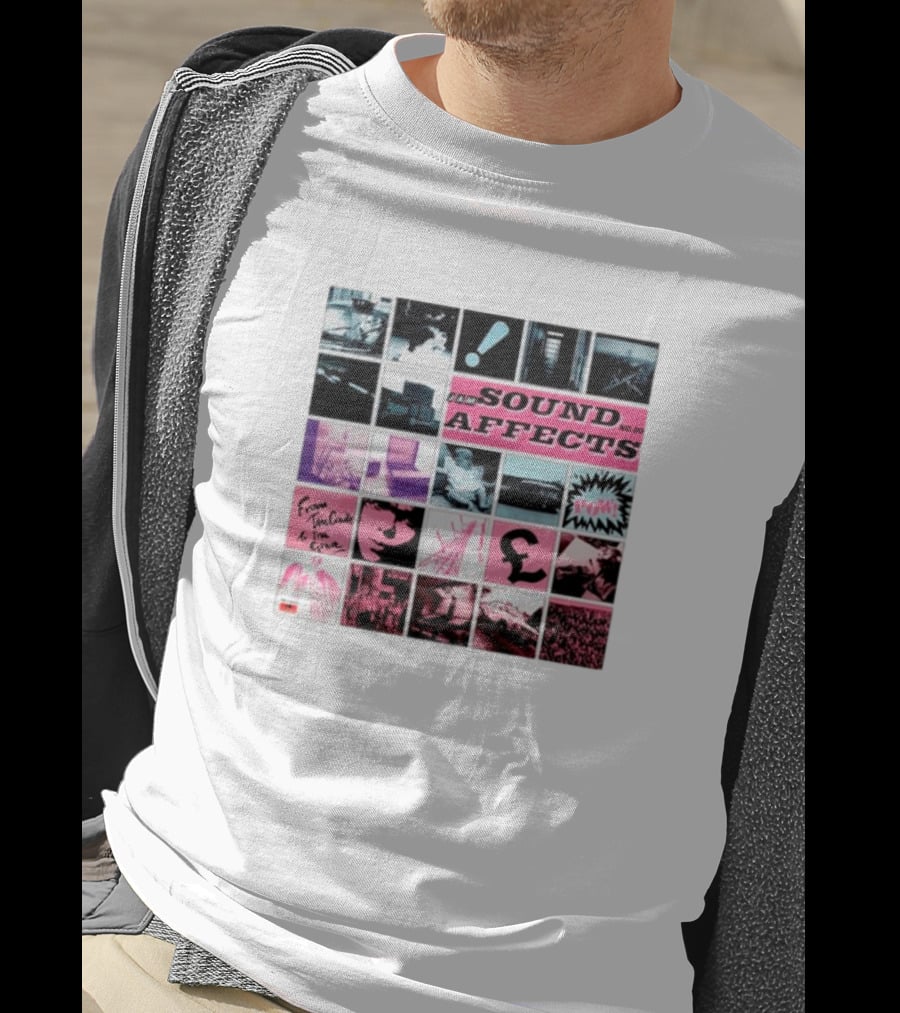 The Jam Sound Affects Album Collage Pop T-Shirt