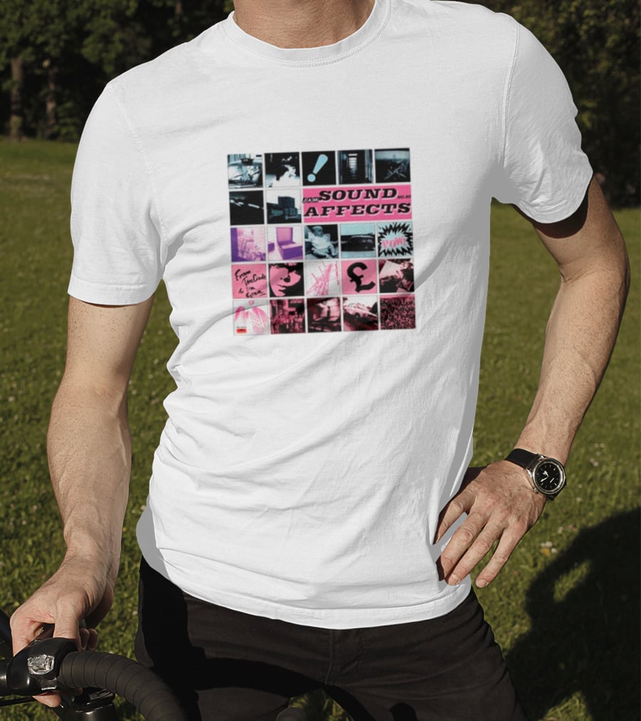 The Jam Sound Affects Album Collage Pop T-Shirt