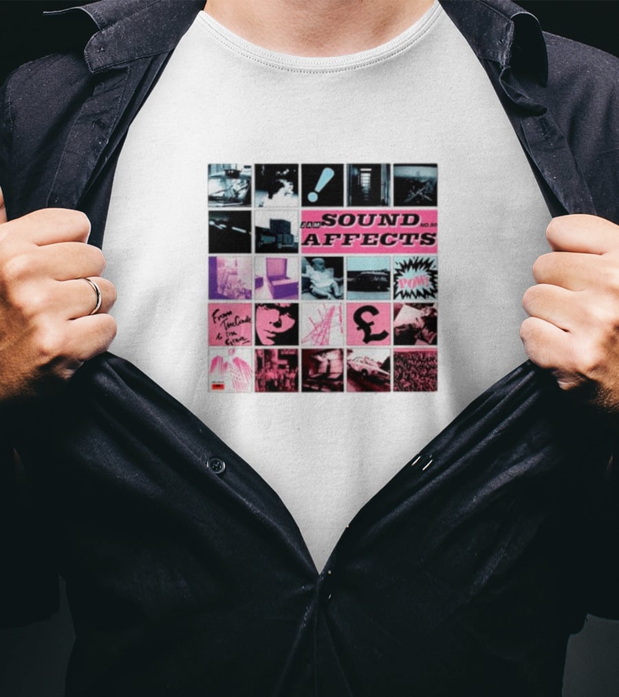 The Jam Sound Affects Album Collage Pop T-Shirt