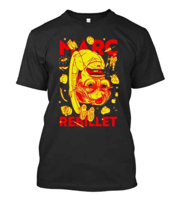 Marc Rebillet Loop Daddy Playful Cartoon Style Vibrant Colors T-Shirt