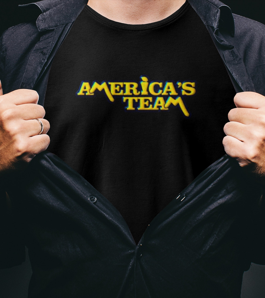 Michigan America's Team Blue T-Shirt