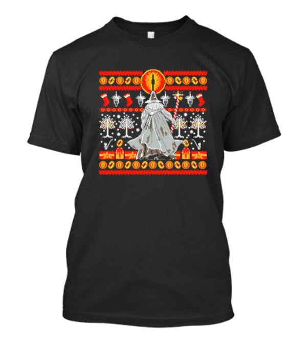 Gandalf Eye Tree Holiday T-Shirt
